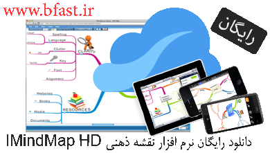 نرم افزار نقشه ذهنی iMindMap HD